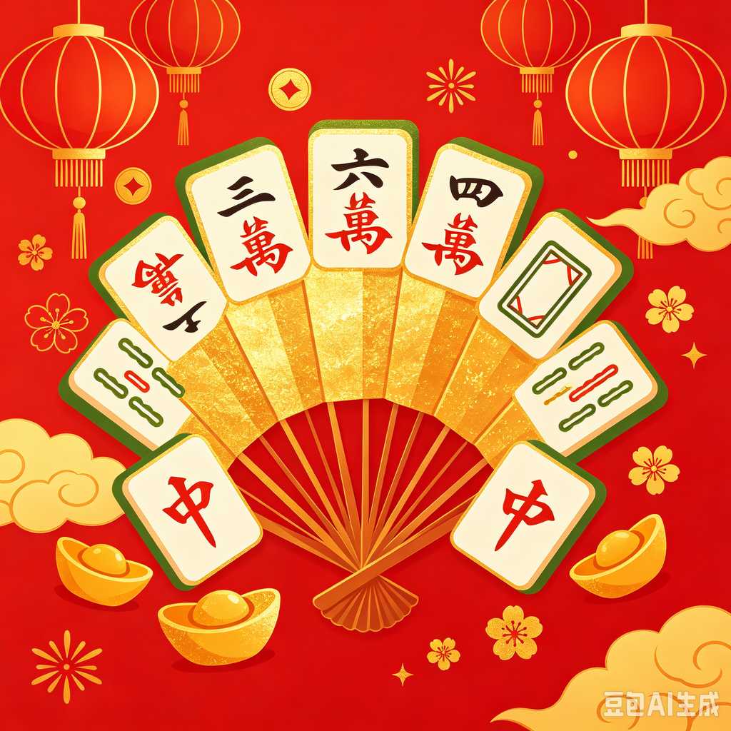 premium compact mahjong set
